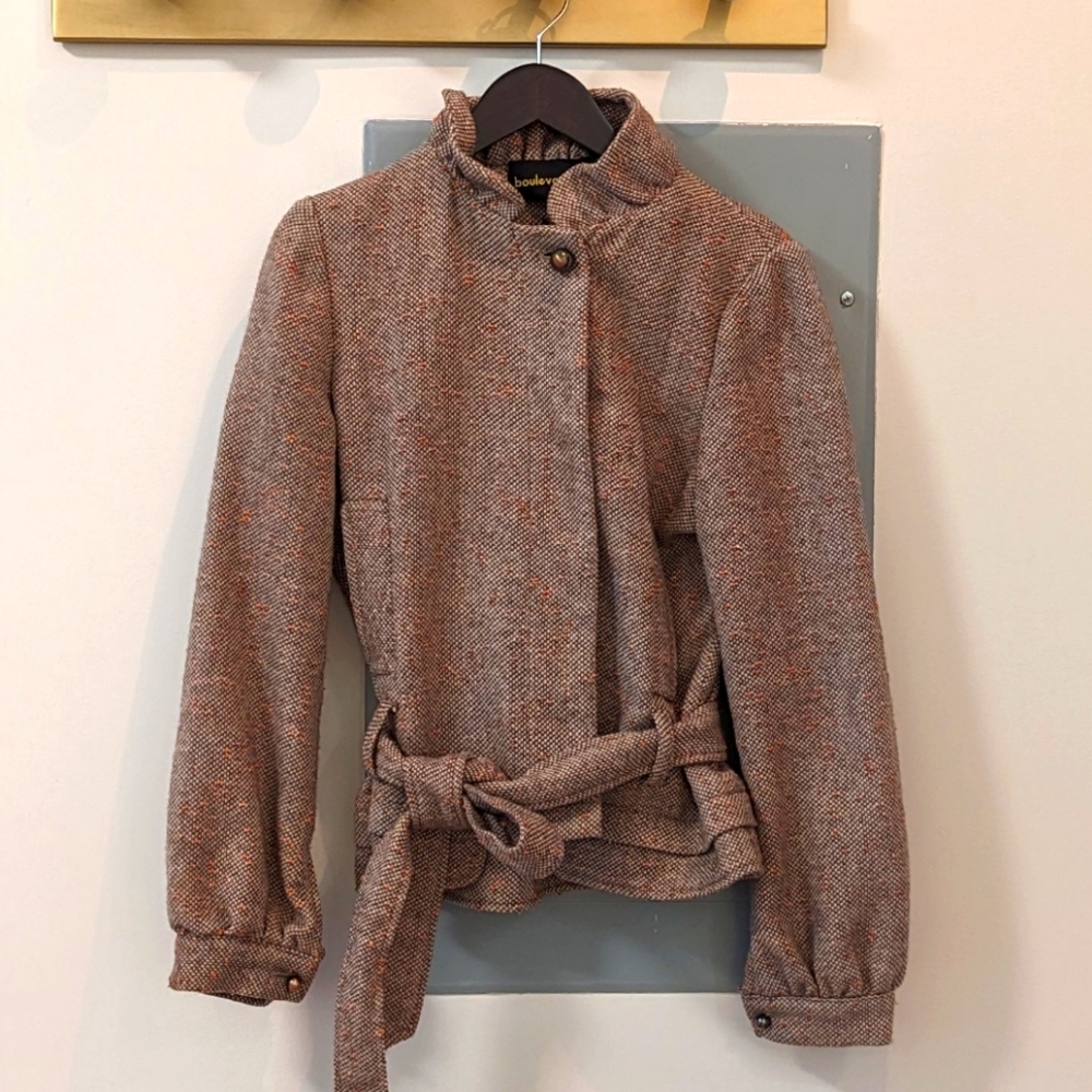 Vintage style wool jacket